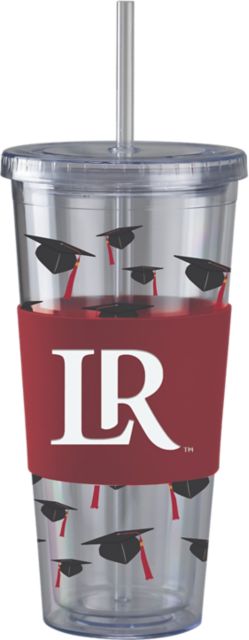 Lenoir-Rhyne University Bears Acrylic Tumbler with Straw