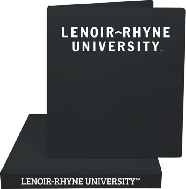 Lenoir-Rhyne University 1'' Vinyl Binder