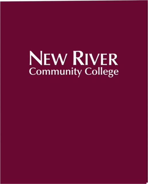 New River Community College 2 Pocket Folder