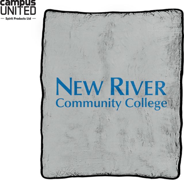 New River Community College Silk Touch Throw Blanket