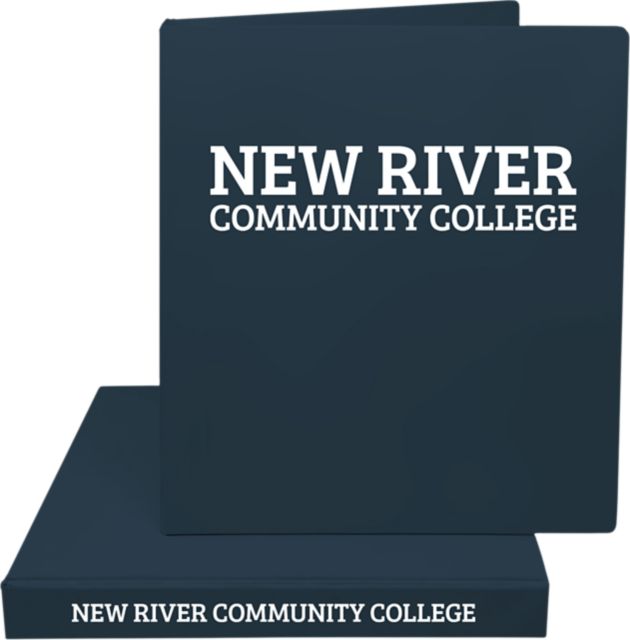 New River Community College 1'' Vinyl Binder