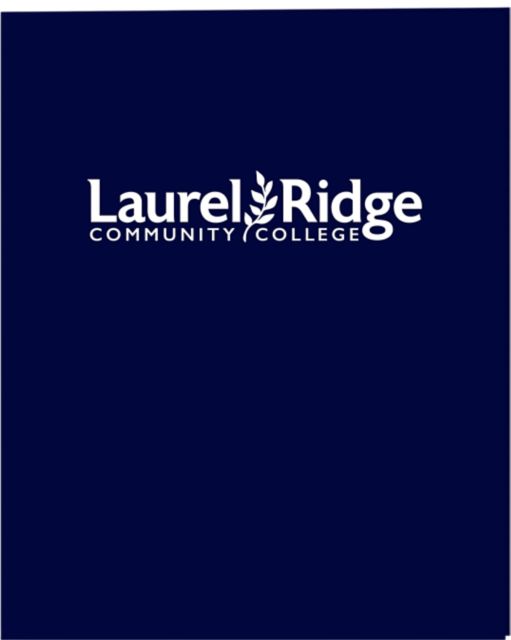 Laurel Ridge Community College 2 Pocket Folder