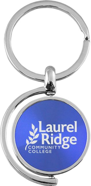 Laurel Ridge Community College Spinner Key Tag
