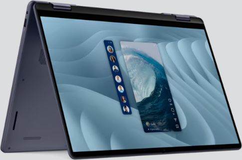Dell 16 Plus 2-in-1 Laptop Touch, CU7-256V/16/1TB, Ice Blue, 16in 2K, 4 Year Dell Care Plus: Onsite Service + Accidental Damage