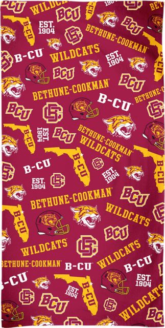 Bethune-Cookman University 30 x 60 Beach Towel
