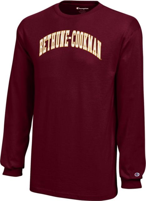 Youth Champion Maroon Bethune-Cookman Wildcats Jersey Long Sleeve T-Shirt