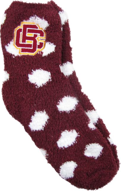 Bethune-Cookman University Fuzzy Dot Socks