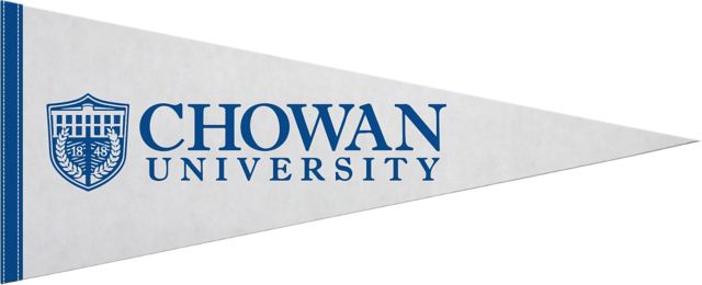 Chowan University 12"X30" Full Color Pennant