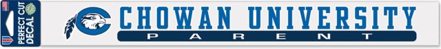 Chowan University 2'' x 17'' Perfect Cut Decal