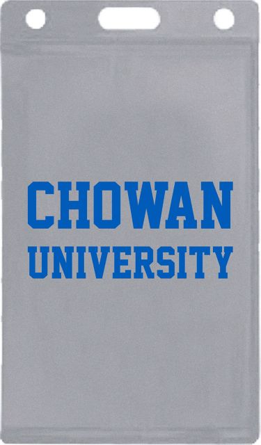 Chowan University Thumb Notch Card Guard