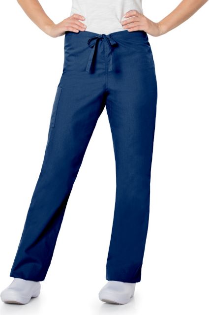 Scrub Zone Unisex Straight-Leg Cargo Scrub Pants Navy 5X Large