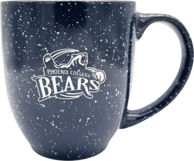 Phoenix College Bears 16 oz. Laser Engraved Bistro Mug
