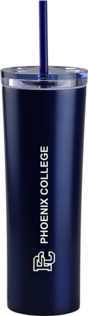 Phoenix College Bears 16 oz Tumbler with Straw
