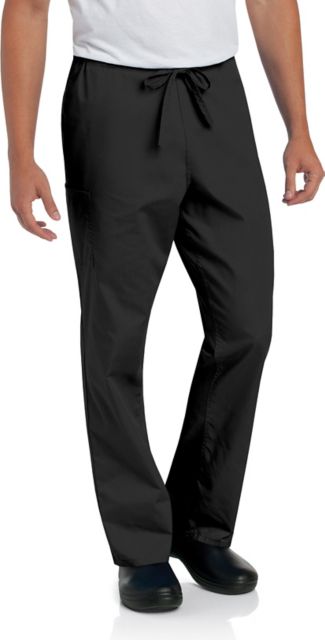 Unisex Scrub Pant - Black - XS