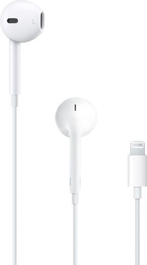  Apple EarPods Headphones with Lightning Connector, Wired Ear  Buds for iPhone with Built-in Remote to Control Music, Phone Calls, and  Volume : Electronics