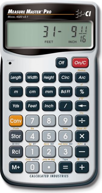 Measure Master Pro Calculator