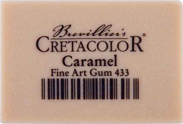 CARAMEL FINE ART GUM ERASER