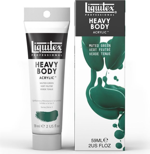 Heavy Body Acrylic Muted Collection 59mL Green