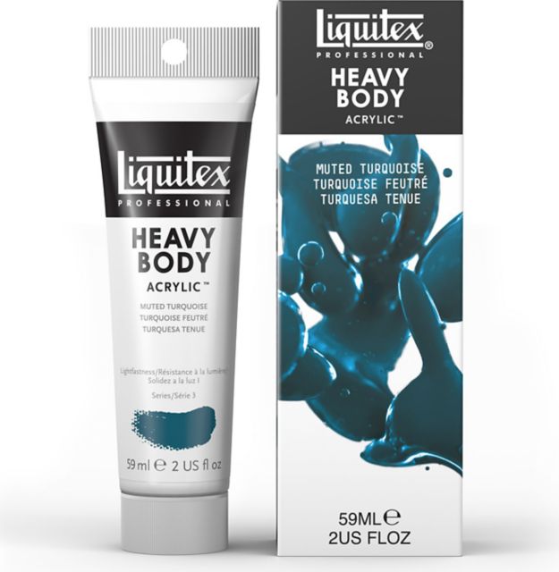 Heavy Body Acrylic Muted Collection 59mL Turquoise