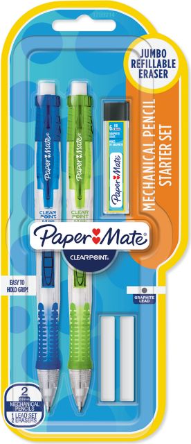 MECH PENCIL .9MM CLRPT STARTKT