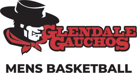 Glendale Medium Decal GGA Glendale Gauchos Mens Basketball - ONLINE ONLY