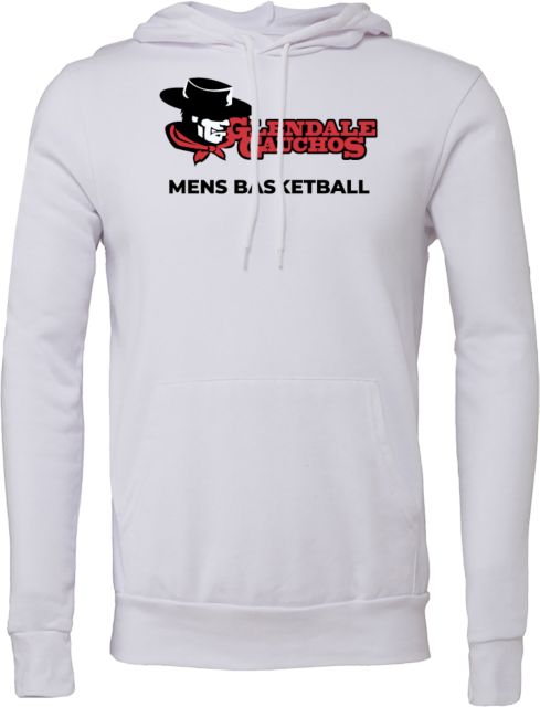 Glendale Bella + Canvas Fleece Hood GGA Glendale Gauchos Mens Basketball - ONLINE ONLY