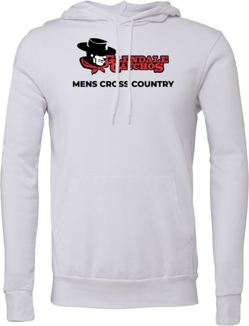 Glendale Bella + Canvas Fleece Hood GGA Glendale Gauchos Mens Cross Country - ONLINE ONLY
