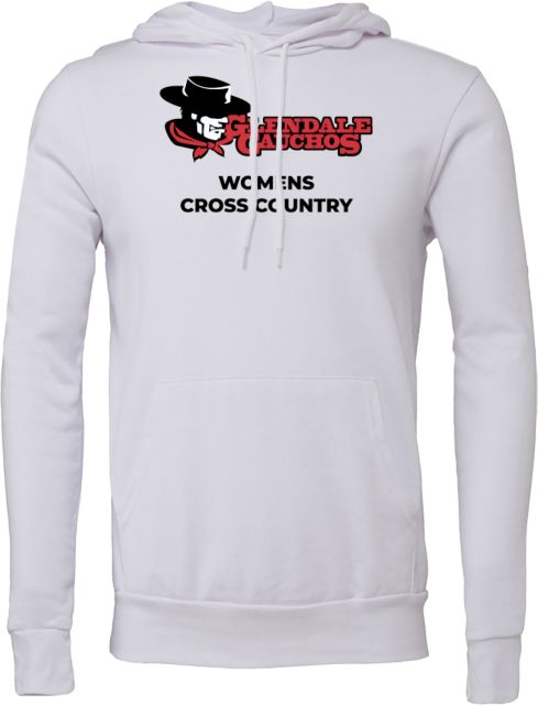 Glendale Bella + Canvas Fleece Hood GGA Glendale Gauchos Womens Cross - ONLINE ONLY