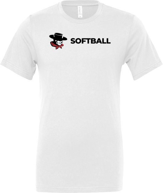 Glendale Bella + Canvas Jersey Cotton T Shirt GGA Gauchos Softball - ONLINE ONLY