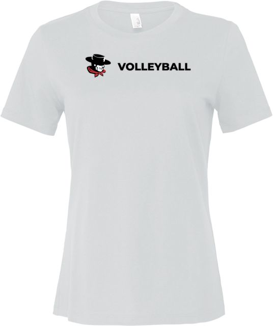 Glendale Bella + Canvas Womens Relaxed Cotton T Shirt GGA Gauchos Volleyball - ONLINE ONLY