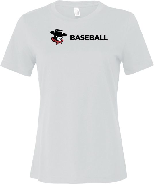 Glendale Bella + Canvas Womens Relaxed Cotton T Shirt GGA Gauchos Baseball - ONLINE ONLY