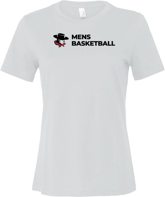 Glendale Bella + Canvas Womens Relaxed Cotton T Shirt GGA Gauchos Mens Basketball - ONLINE ONLY