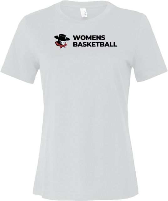 Glendale Bella + Canvas Womens Relaxed Cotton T Shirt GGA Gauchos Womens Basketball - ONLINE ONLY