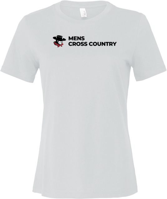 Glendale Bella + Canvas Womens Relaxed Cotton T Shirt GGA Gauchos Mens Cross Country - ONLINE ONLY