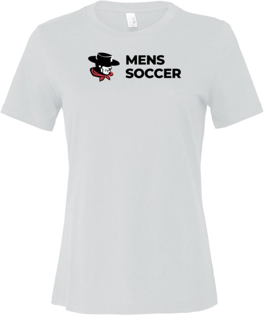 Glendale Bella + Canvas Womens Relaxed Cotton T Shirt GGA Gauchos Mens Soccer - ONLINE ONLY
