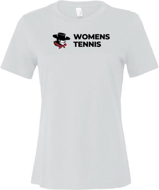 Glendale Bella + Canvas Womens Relaxed Cotton T Shirt GGA Gauchos Womens Tennis - ONLINE ONLY