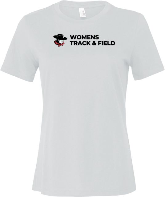 Glendale Bella + Canvas Womens Relaxed Cotton T Shirt GGA Gauchos Womens Track & Field - ONLINE ONLY