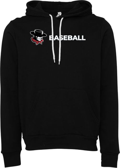 Glendale Bella + Canvas Fleece Hood GGA Gauchos Baseball - ONLINE ONLY