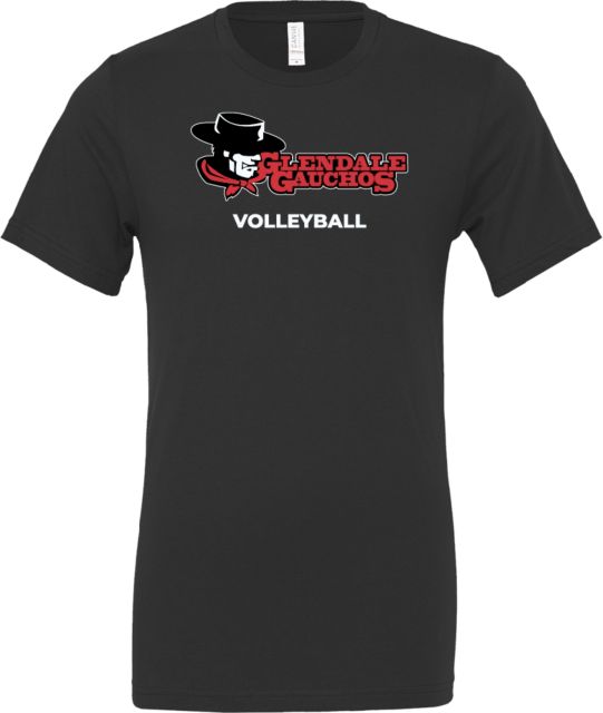 Glendale Bella + Canvas Jersey Cotton T Shirt GGA Glendale Gauchos Volleyball - ONLINE ONLY