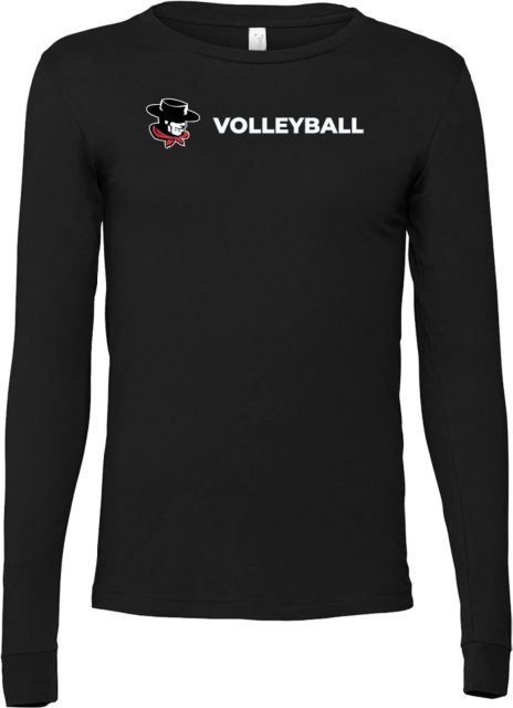 Glendale Bella + Canvas Jersey Cotton Long Sleeve T Shirt GGA Gauchos Volleyball - ONLINE ONLY