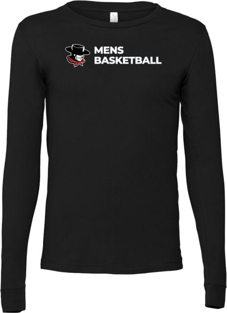 Glendale Bella + Canvas Jersey Cotton Long Sleeve T Shirt GGA Gauchos Mens Basketball - ONLINE ONLY