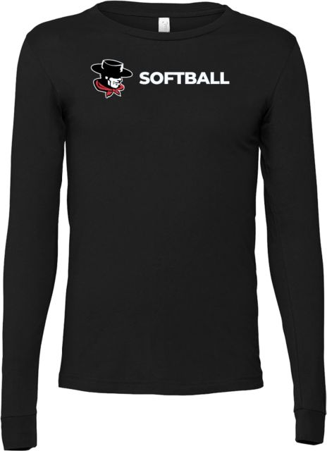 Glendale Bella + Canvas Jersey Cotton Long Sleeve T Shirt GGA Gauchos Softball - ONLINE ONLY
