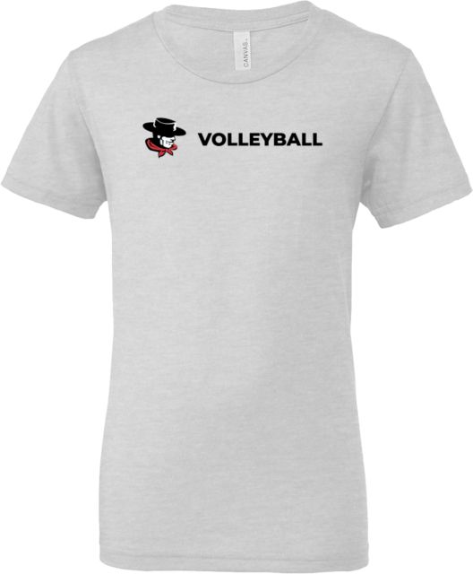Glendale Bella + Canvas Youth Jersey T Shirt GGA Gauchos Volleyball - ONLINE ONLY