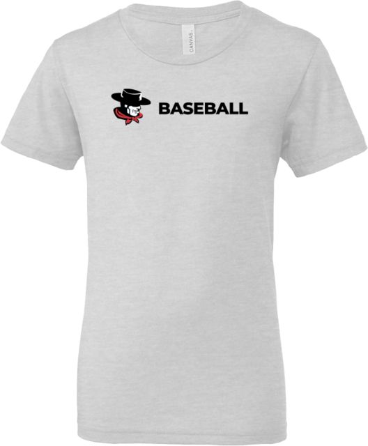 Glendale Bella + Canvas Youth Jersey T Shirt GGA Gauchos Baseball - ONLINE ONLY