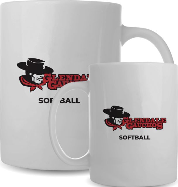 Glendale Full Color Mug 15oz GGA Glendale Gauchos Softball - ONLINE ONLY