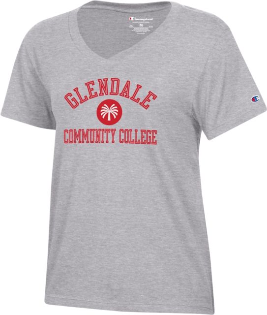 Glendale Community College Women's V-Neck Short Sleeve T-Shirt