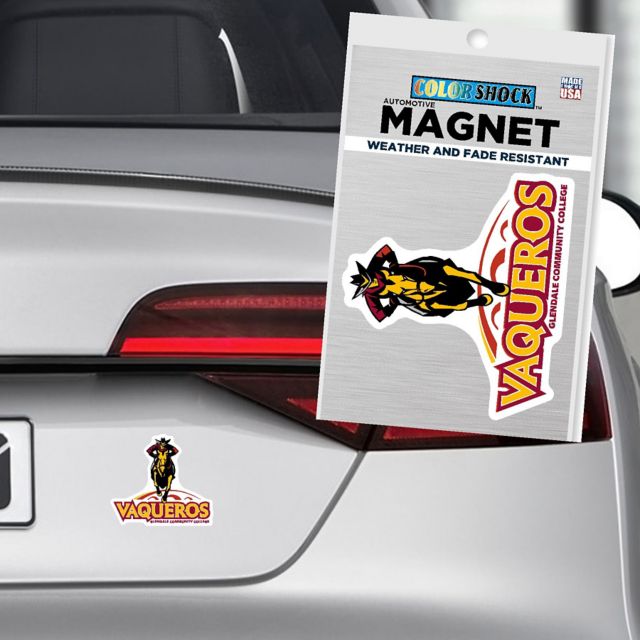 Glendale Community College Gauchos 4" x 4" Magnet