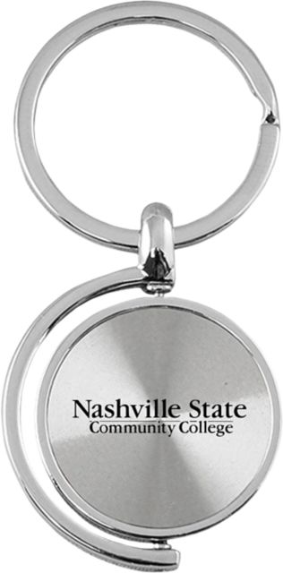 Nashville State Community College Spinner Key Tag