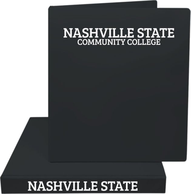 Nashville State Community College 1'' Vinyl Binder