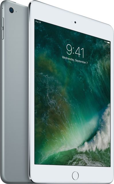 iPad mini 4 Wi-Fi + Cellular for Apple SIM 128GB - Silver - ONLINE ONLY:  Baker University